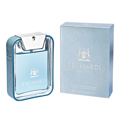 trussardi blue land men